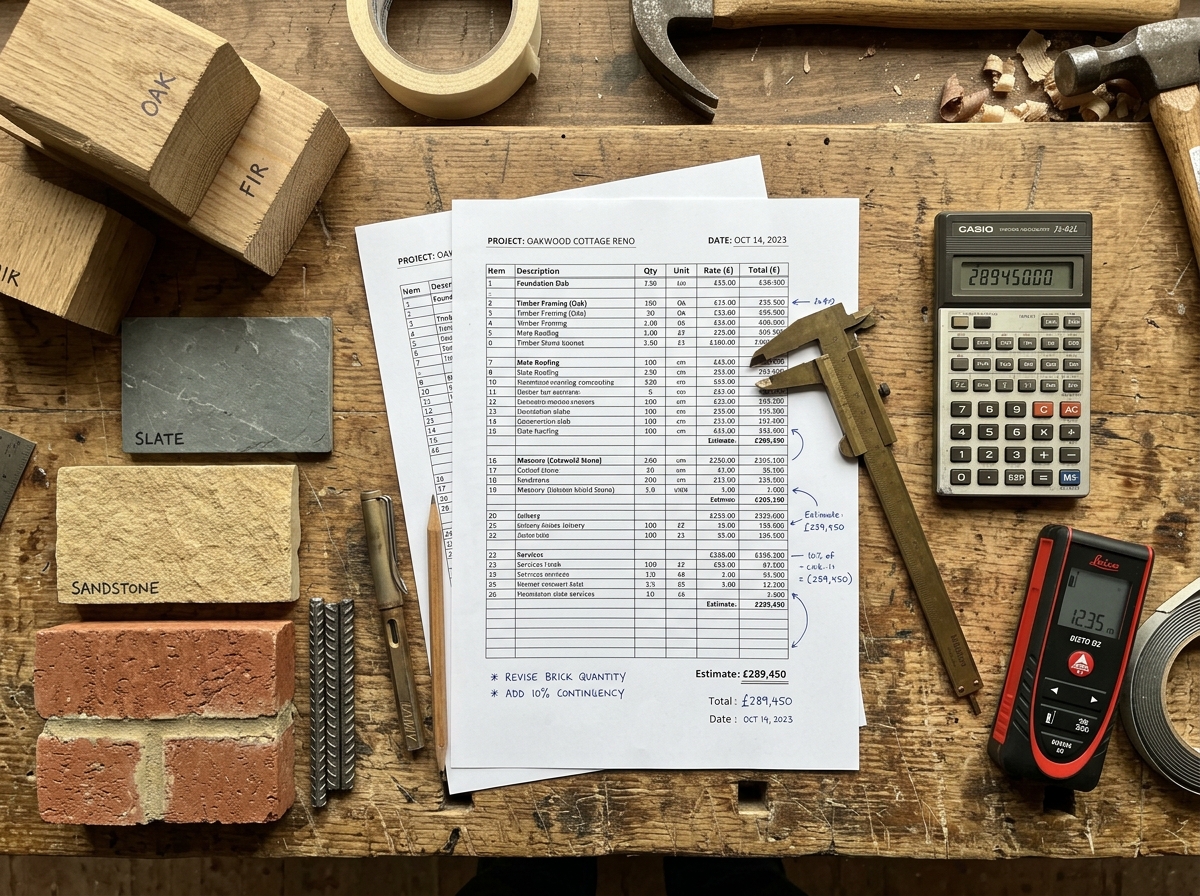Residential Construction Cost Estimating