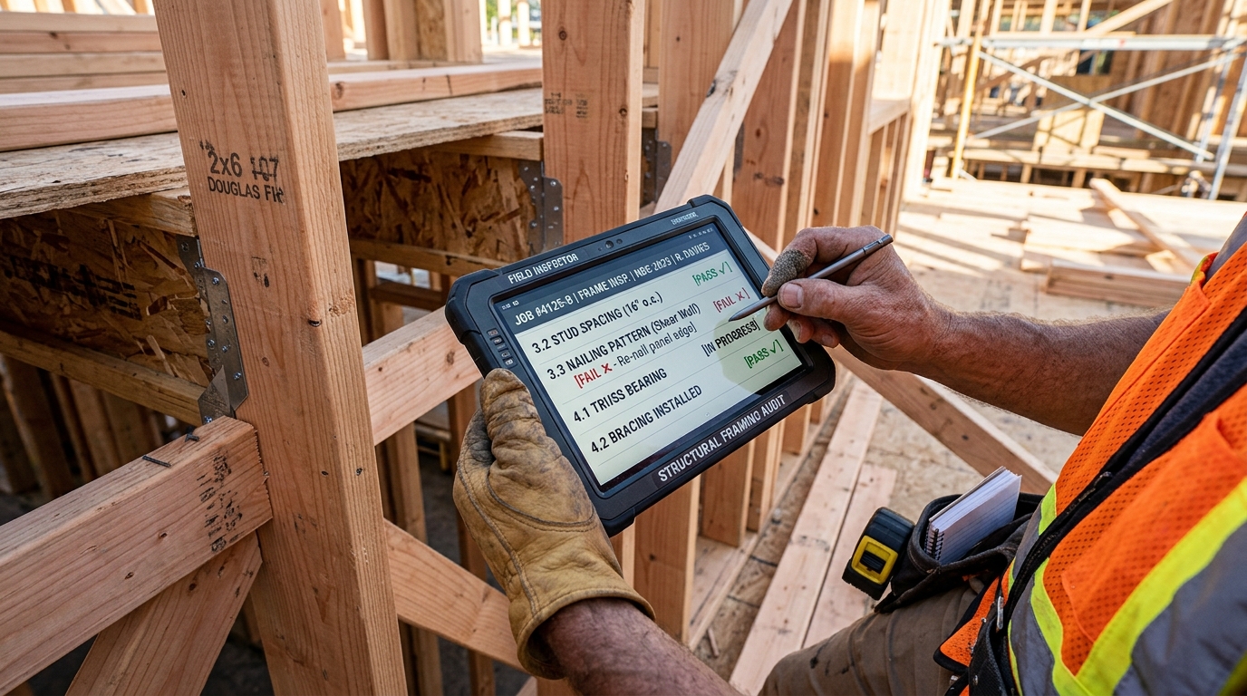 Technical Building Code Inspection and Construction Site Audit