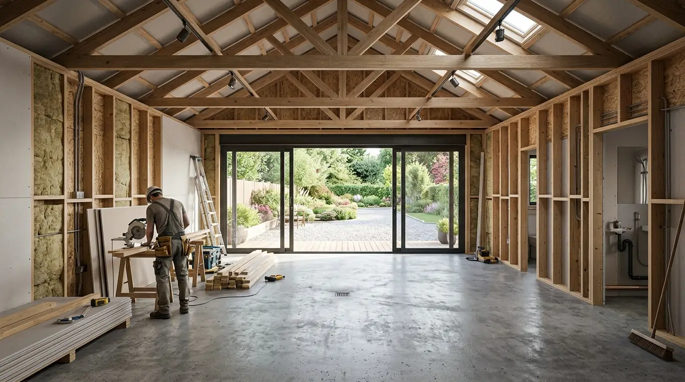 Converting a Garage into Living Space: Building Regulations, Framing and Cost Breakdown