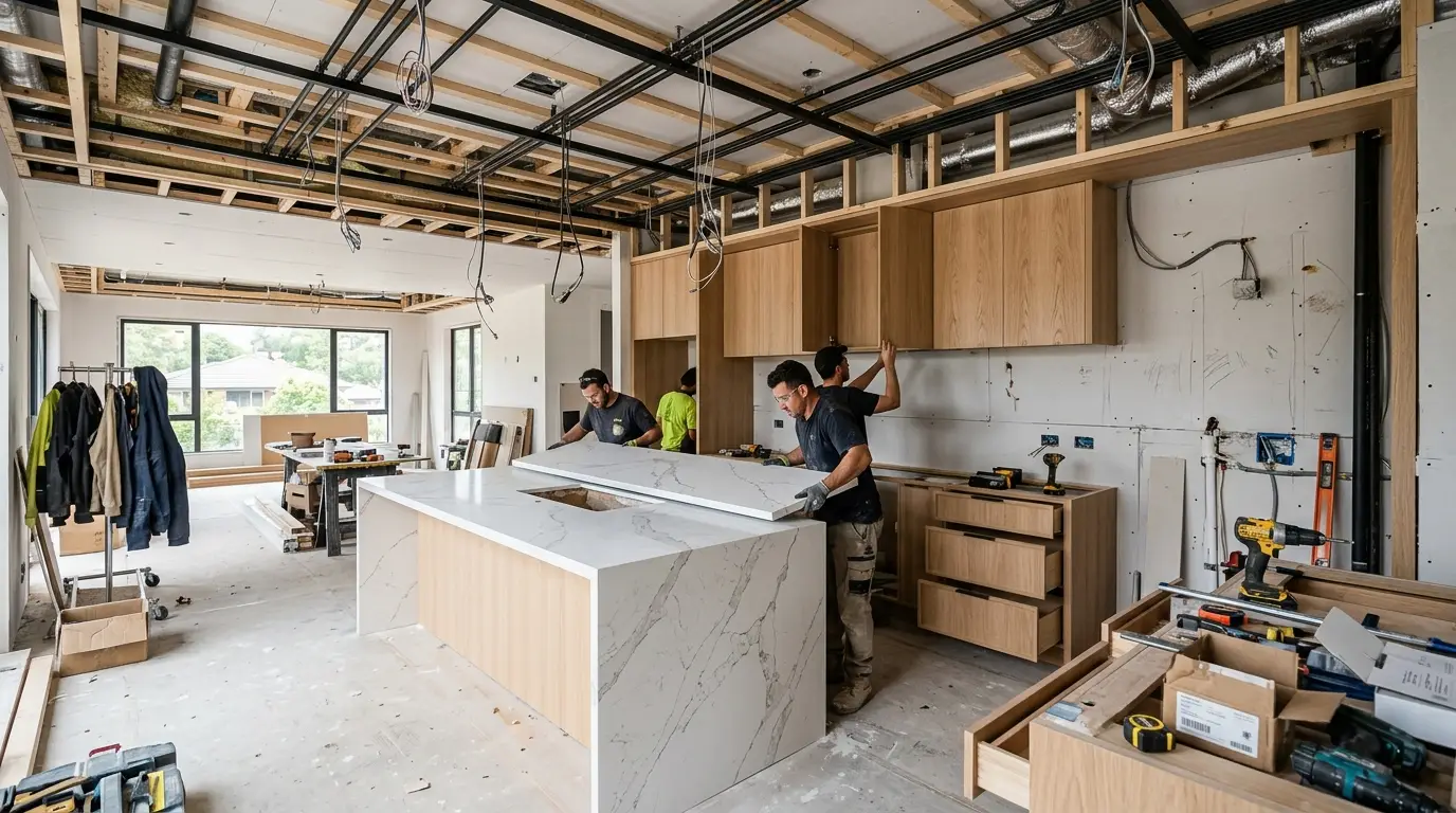 Kitchen Renovation Cost Breakdown: Cabinetry, Benchtops, Plumbing and Electrical Work
